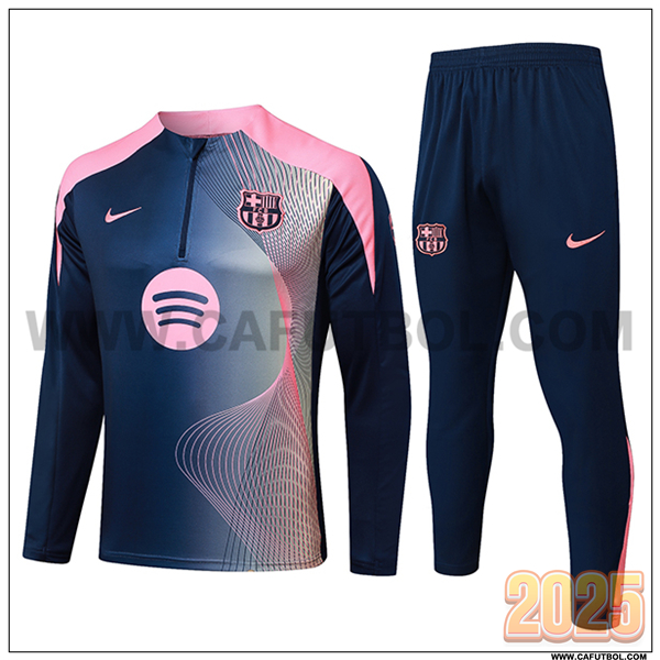 Chandal de Futbol FC Barcelona Azul/Rosa 2025 2026