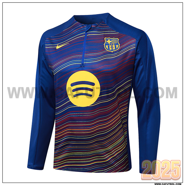 Sudadera de Entrenamiento FC Barcelona Azul 2025 2026