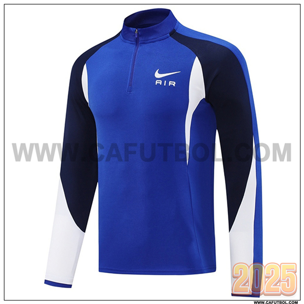 Sudadera de Entrenamiento Nike Azul/Blanco 2025 2026