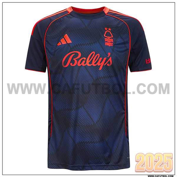 Nuevo Camiseta de Nottingham Forest Tercero 2025 2026 Azul marino