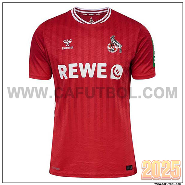 Nuevo Camiseta de FC Koln Segunda 2025 2026 Rojo