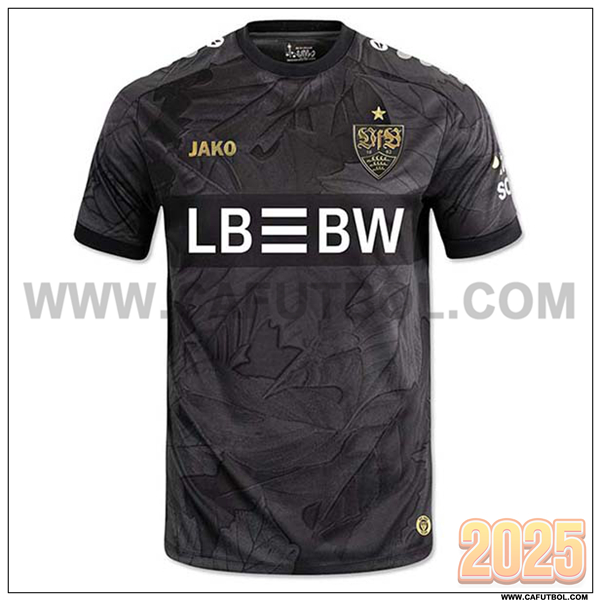 Nuevo Camiseta de VfB Stuttgart Tercero 2025 2026 Negro