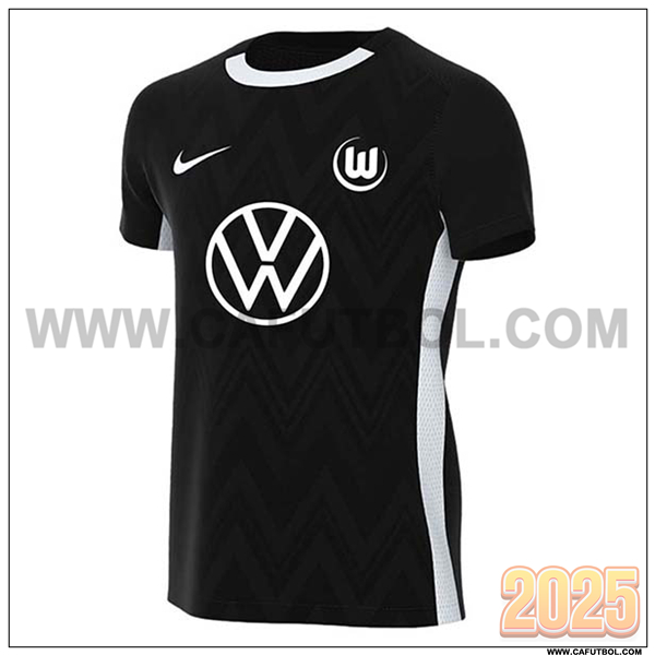Nuevo Camiseta de VfL Wolfsburg Tercero 2025 2026 Negro