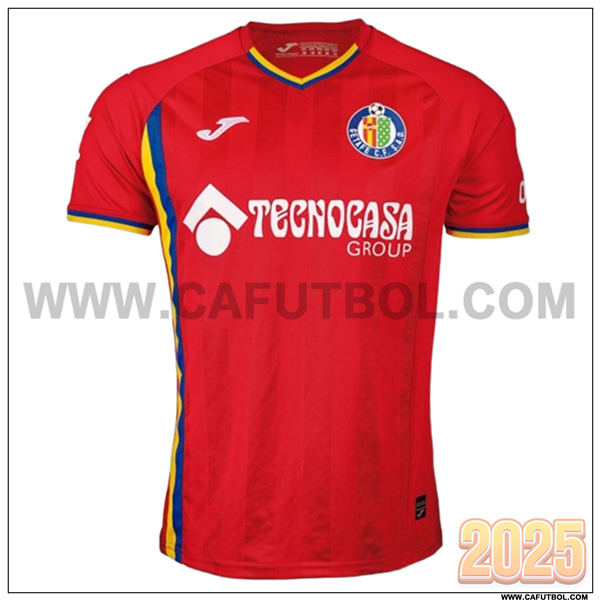 Nuevo Camiseta de Getafe CF Segunda 2025 2026 Rojo