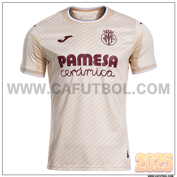 Nuevo Camiseta de Villarreal CF Segunda 2025 2026 Blanco