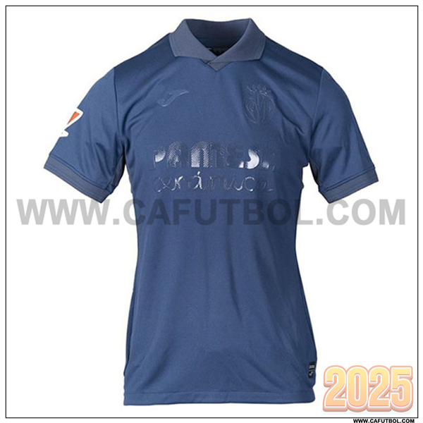 Nuevo Camiseta de Villarreal CF Tercero 2025 2026 Azul marino