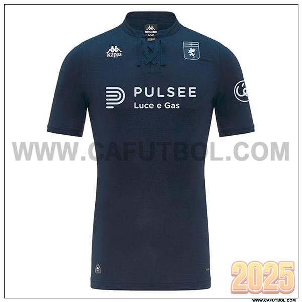 Nuevo Camiseta de Genoa CFC Tercero 2025 2026 Azul marino
