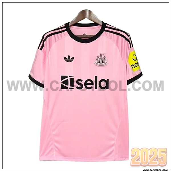 Camiseta Futbol Newcastle United Edicion Especial 2025 2026 Rosa