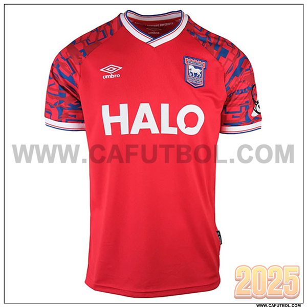 Nuevo Camiseta de Ipswich Town Segunda 2025 2026 Rojo