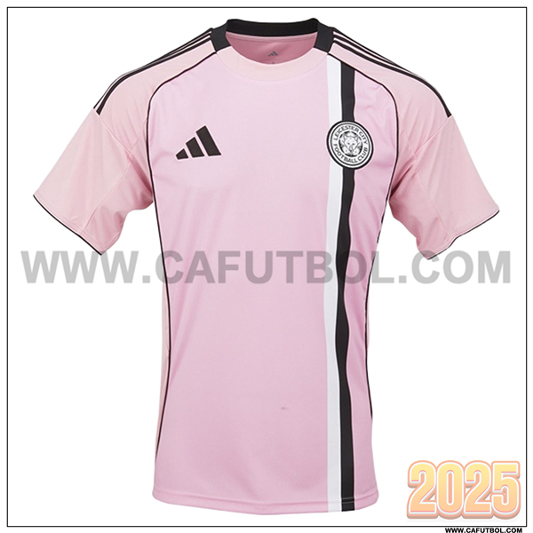 Nuevo Camiseta de Leicester City Tercero 2025 2026 Rosa