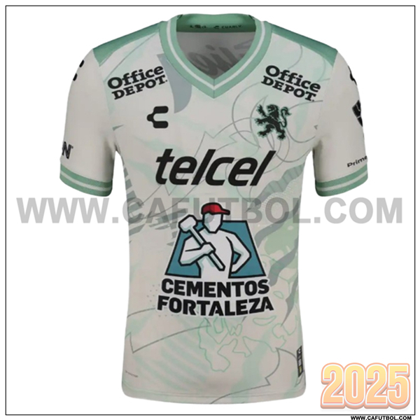Nuevo Camiseta de FC Leon Segunda 2025 2026 Blanco