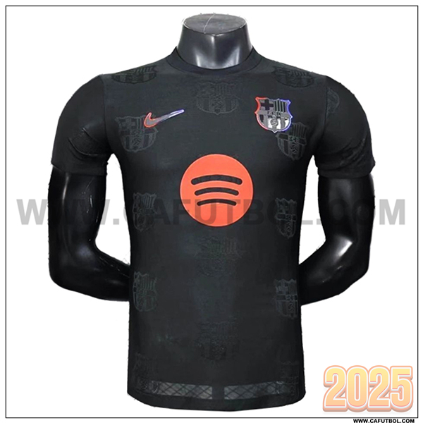 Camiseta Futbol FC Barcelona Edicion Especial 2025 2026 Negro