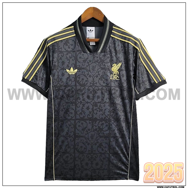 Camiseta Futbol FC Liverpool Edicion Especial 2025 2026 Negro