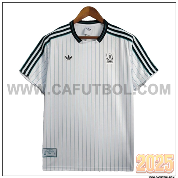 Camiseta Futbol FC Liverpool Edicion Especial 2025 2026 Blanco