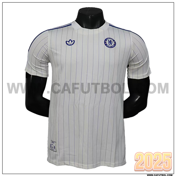 Camiseta Futbol FC Chelsea Edicion Especial 2025 2026 Blanco