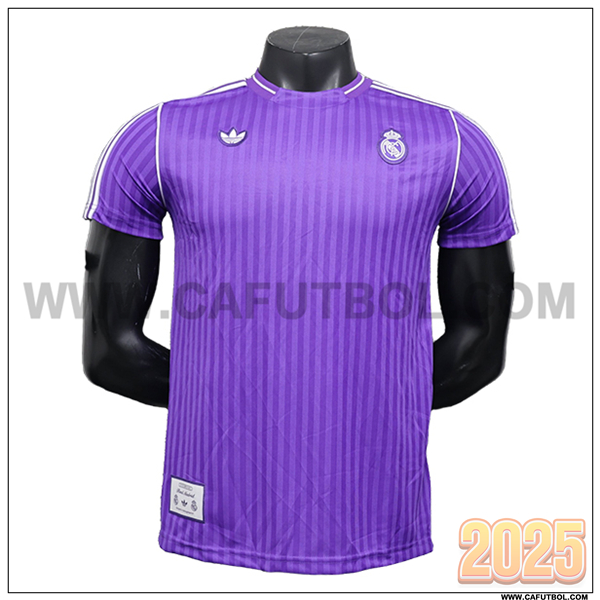 Camiseta Futbol Real Madrid Edicion Especial 2025 2026 Pourpre