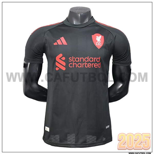 Camiseta Futbol FC Liverpool Edicion Especial 2025 2026 Negro