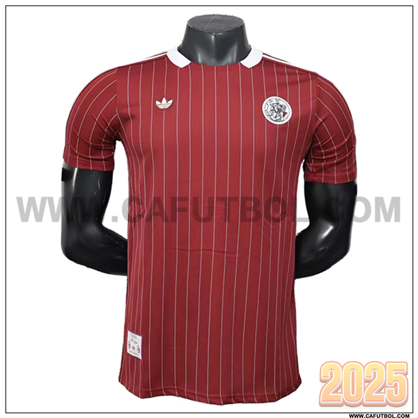 Camiseta Futbol AFC Ajax Edicion Especial 2025 2026 Rojo