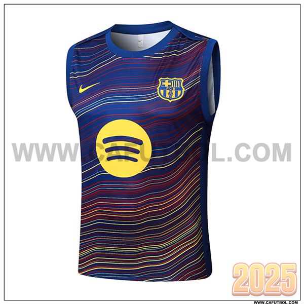 Chalecos De Futbols FC Barcelona Azul 2025 2026