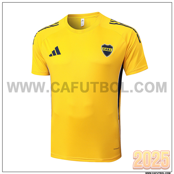 Camiseta Entrenamiento Boca Juniors Amarillo/Azul 2025 2026