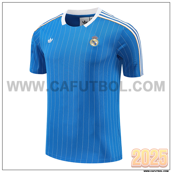 Camiseta Entrenamiento Real Madrid Azul 2025 2026 -04
