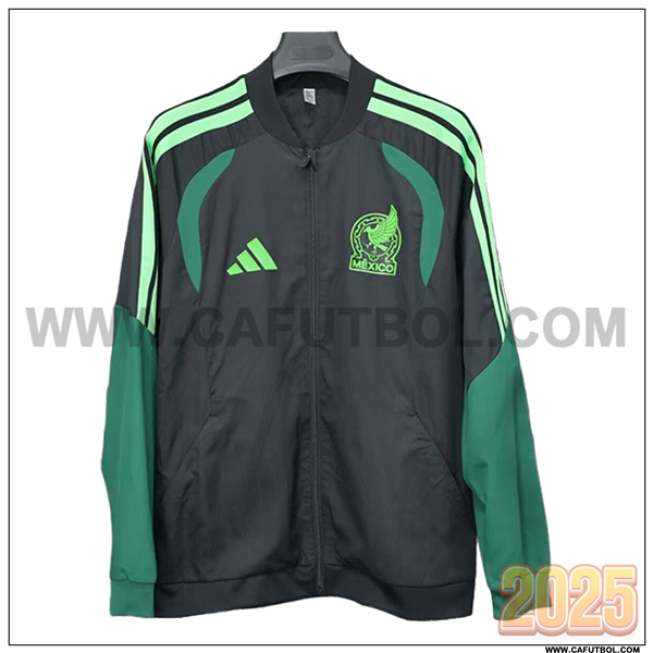 Rompevientos México Negro/Verde 2025 2026