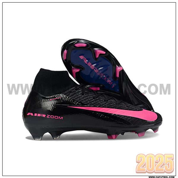 Nike Botas De Fútbol Air Zoom Mercurial Superfly IIX Elite FG Negro/Rosa