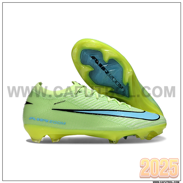 Nike Botas De Fútbol AIR Zoom Mercurial Vapor 16 Elite XXV FG Verde/Azul