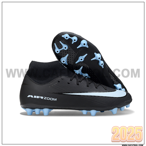 Nike Botas De Fútbol Mercurial Superfly 10 Academy Negro/Azul
