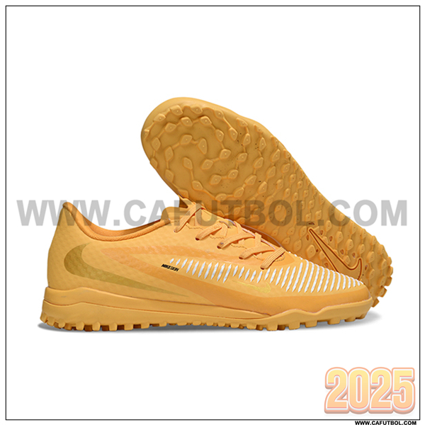 Nike Botas De Fútbol Phantom 6 Low Academy "Erling Haaland" Naranja/Negro