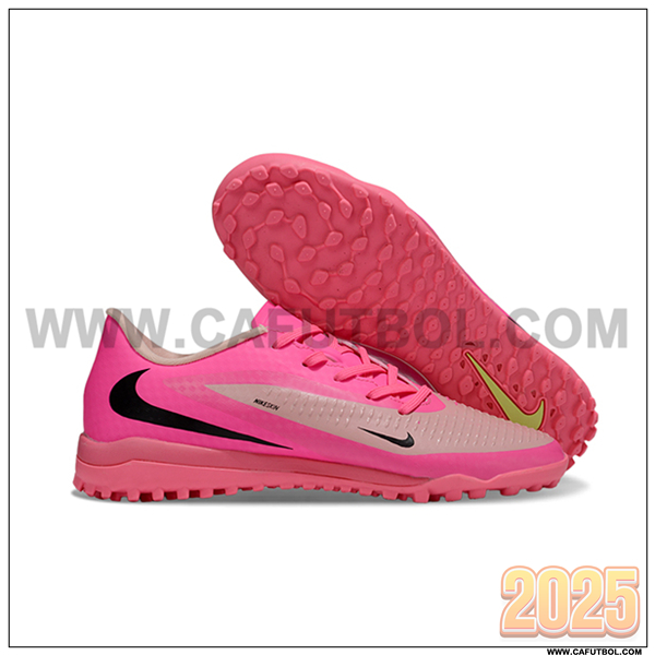 Nike Botas De Fútbol Phantom 6 Low Academy "Erling Haaland" Rosa/Negro