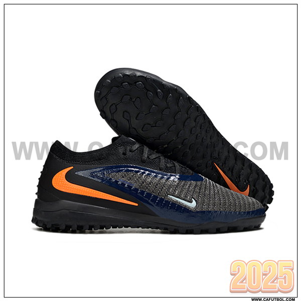 Nike Botas De Fútbol Phantom GX III Elite TF Negro/Azul/Naranja