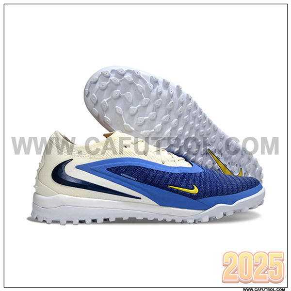 Nike Botas De Fútbol Phantom GX III Elite TF Azul/Beige
