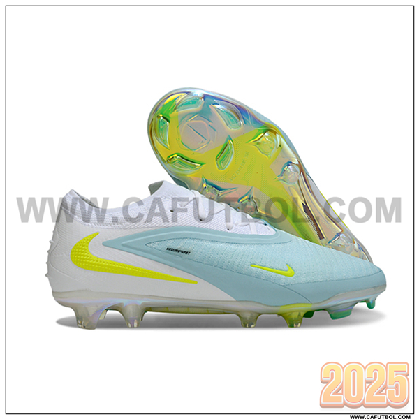 Nike Botas De Fútbol Phantom GX III Elite FG Blanco/Verde -02