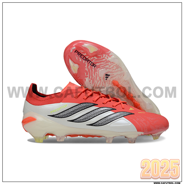 Adidas Botas De Fútbol 26 Predator Elite FG Beige/Naranja/Gris