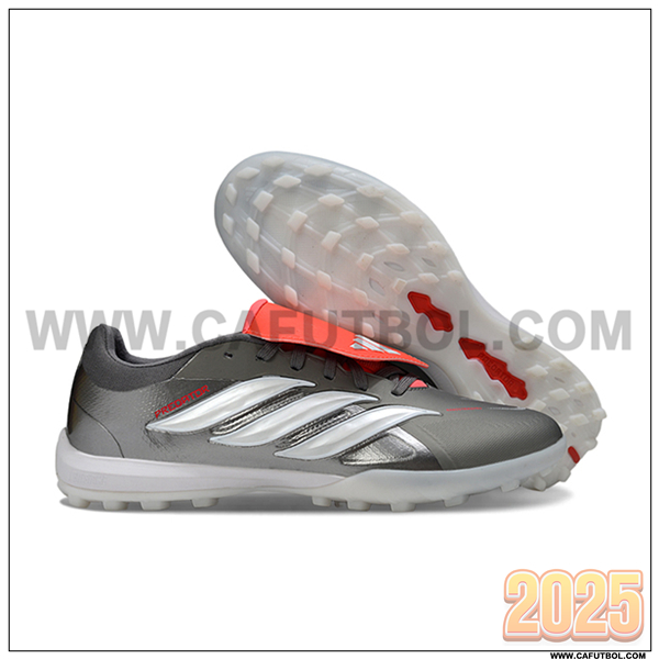 Adidas Botas De Fútbol PREDATOR LEAGUE FT TURF Gris/Naranja