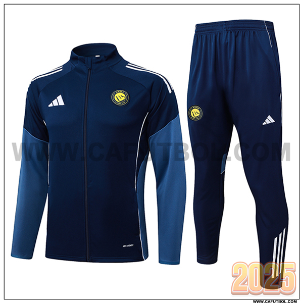 Chandal Chaquetas Futbol Al-Nassr FC azul real 2025 2026