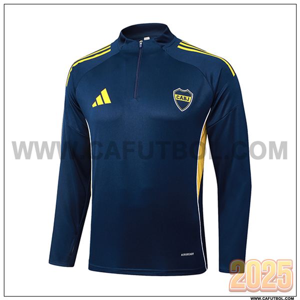 Sudadera Entrenamiento Boca Juniors Azul/Amarillo 2025 2026