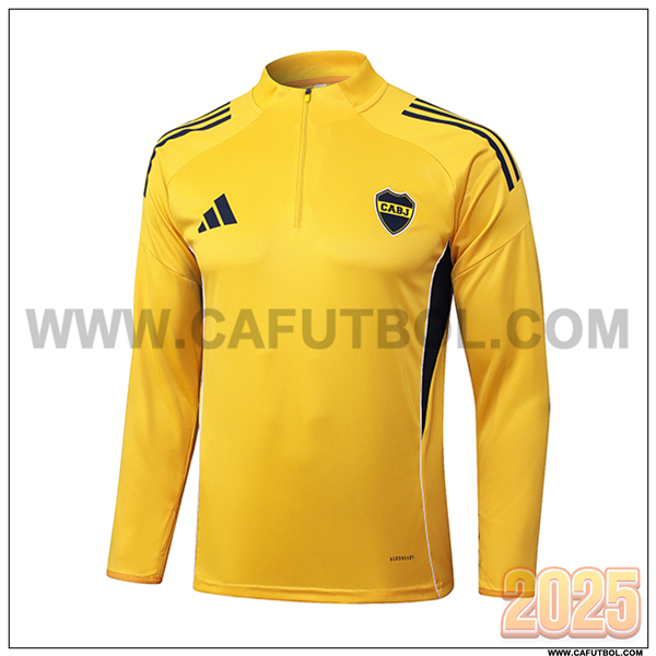 Sudadera Entrenamiento Boca Juniors Amarillo/Azul 2025 2026