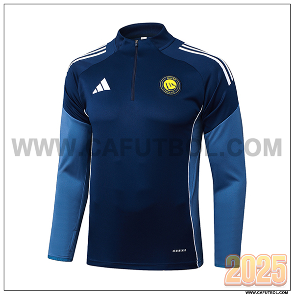 Sudadera Entrenamiento Al-Nassr FC azul real 2025 2026