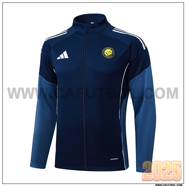 Chaquetas Futbol Al-Nassr FC azul real 2025 2026