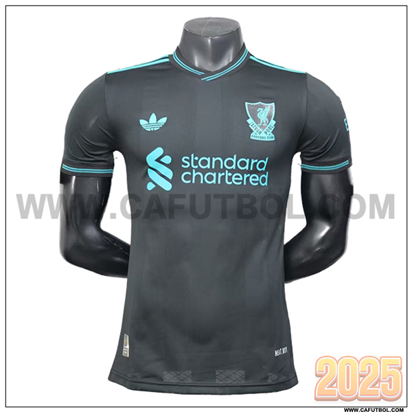 Camiseta Futbol FC Liverpool Edicion Especial 2025 2026 Negro