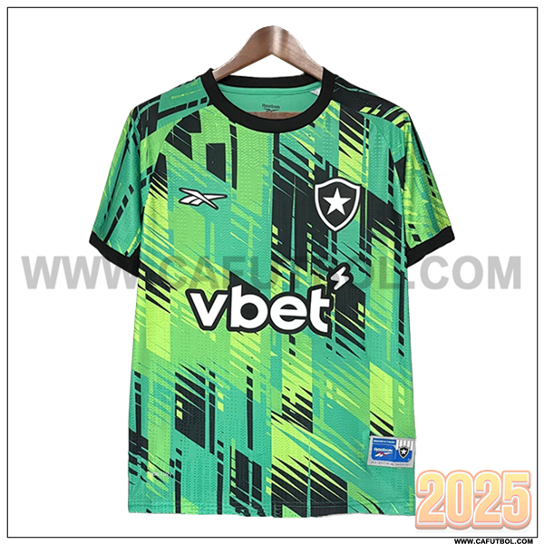 Camiseta Entrenamiento Botafogo Verde/Negro 2025 2026