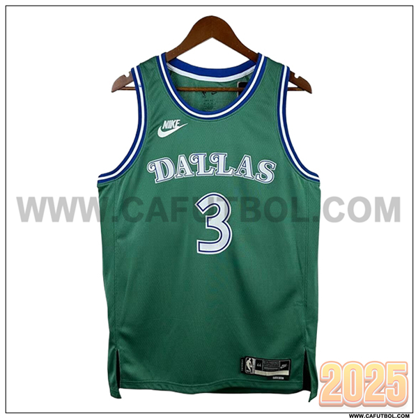 Camisetas NBA Dallas Mavericks (DAVIS #3) 2025/26 Verde