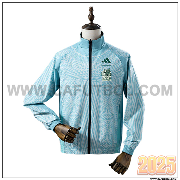 Rompevientos México Azul Claro 2025 2026