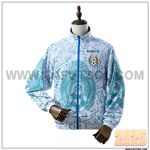 Rompevientos México Blanco/Verde 2025 2026