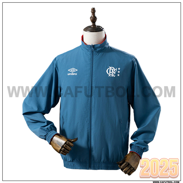 Rompevientos Flamengo Azul 2025 2026