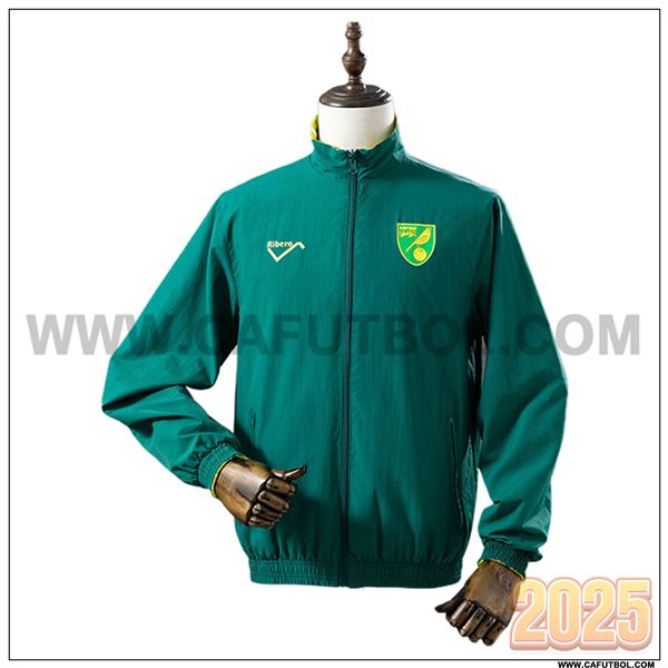 Rompevientos Norwich City Verde 2025 2026
