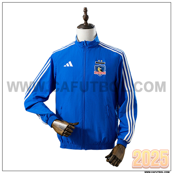 Rompevientos Colo-Colo Azul/Blanco 2025 2026