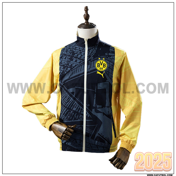 Rompevientos Dortmund Amarillo/Negro 2025 2026